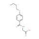 (4-Butoxy-benzoylamino)-acetic acid (CAS 51220-55-4) - chemical structure image