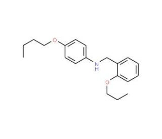 4-Butoxy-N-(2-propoxybenzyl)aniline - chemical structure image