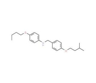 4-Butoxy-N-[4-(isopentyloxy)benzyl]aniline - chemical structure image