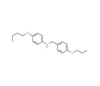 4-Butoxy-N-(4-propoxybenzyl)aniline - chemical structure image