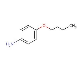 4-Butoxyaniline (CAS 4344-55-2) - chemical structure image