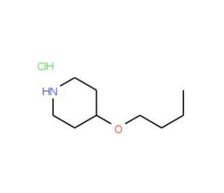 4-Butoxypiperidine hydrochloride - chemical structure image