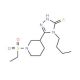 4-Butyl-5-[1-(ethylsulfonyl)piperidin-3-yl]-4H-1,2,4-triazole-3-thiol - chemical structure image