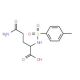 4-Carbamoyl-2-(toluene-4-sulfonylamino)-butyric acid (CAS 42749-49-5) - chemical structure image