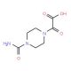 (4-Carbamoyl-piperazin-1-yl)-oxo-acetic acid (CAS 693790-11-3) - chemical structure image