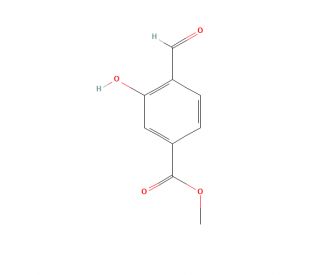 4-Carbomethoxysalicylaldehyde (CAS 24589-98-8) - chemical structure image