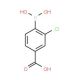 4-Carboxy-2-chlorophenylboronic acid (CAS 851335-09-6) - chemical structure image