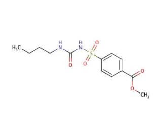 4-Carboxy Tolbutamide Methyl Ester (CAS 88241-94-5) - chemical structure image