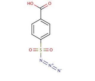 4-Carboxybenzenesulfonazide (CAS 17202-49-2) - chemical structure image