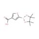 4-Carboxyfuran-2-boronic acid pinacol ester (CAS 1073354-94-5) - chemical structure image