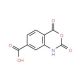 4-Carboxylic-isatoic anhydride (CAS 77423-14-4) - chemical structure image