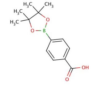 4-Carboxylphenylboronic acid pinacol ester (CAS 180516-87-4) - chemical structure image