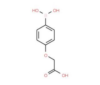 4-(Carboxymethoxy)phenylboronic acid (CAS 1072945-84-6) - chemical structure image
