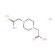 [4-(carboxymethyl)piperazin-1-yl]acetic acid dihydrochloride - chemical structure image