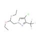 4-Chloro-1-(2,2-diethoxyethyl)-3-(trifluoromethyl)-1H-pyrazole - chemical structure image
