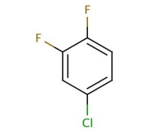 4-Chloro-1,2-difluorobenzene (CAS 696-02-6) - chemical structure image
