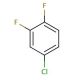 4-Chloro-1,2-difluorobenzene (CAS 696-02-6) - chemical structure image