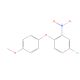 4-Chloro-1-(4-methoxyphenoxy)-2-nitrobenzene (CAS 62966-77-2) - chemical structure image