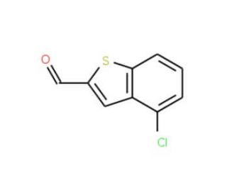 4-Chloro-1-benzothiophene-2-carbaldehyde - chemical structure image