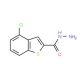 4-Chloro-1-benzothiophene-2-carbohydrazide - chemical structure image