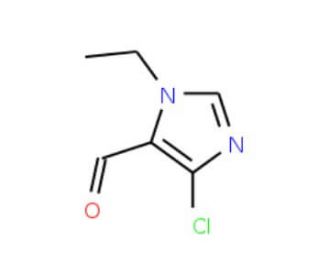 4-chloro-1-ethyl-1H-imidazole-5-carbaldehyde - chemical structure image