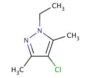 4-Chloro-1-ethyl-3,5-dimethyl-1H-pyrazole - chemical structure image