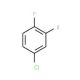 4-Chloro-1-fluoro-2-iodobenzene (CAS 116272-42-5) - chemical structure image