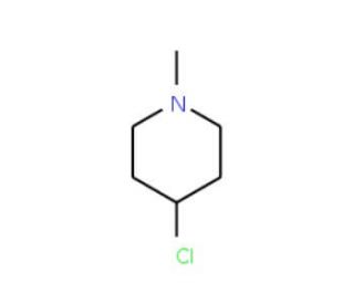 4-Chloro-1-methylpiperidine (CAS 5570-77-4) - chemical structure image