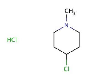4-Chloro-1-methylpiperidine hydrochloride (CAS 5382-23-0) - chemical structure image