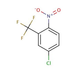 4-Chloro-1-nitro-2-(trifluoromethyl)benzene (CAS 118-83-2) - chemical structure image