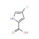 4-chloro-1H-pyrrole-2-carboxylic acid (CAS 27746-03-8) - chemical structure image