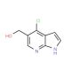 (4-Chloro-1H-pyrrolo[2,3-b]pyridin-5-yl)methanol (CAS 1015610-07-7) - chemical structure image
