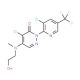 4-Chloro-2-[3-chloro-5-(trifluoromethyl)-2-pyridinyl]-5-[(2-hydroxyethyl)(methyl)amino]-3(2H)-pyrida - chemical structure ima