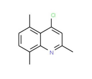 4-Chloro-2,5,8-trimethylquinoline (CAS 439147-95-2) - chemical structure image