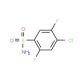 4-Chloro-2,5-difluorobenzenesulfonamide - chemical structure image