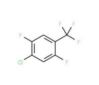 4-Chloro-2,5-difluorobenzotrifluoride - chemical structure image