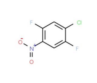 4-Chloro-2,5-difluoronitrobenzene (CAS 578-28-9) - chemical structure image