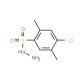 4-Chloro-2,5-dimethylbenzenesulfonohydrazide - chemical structure image