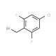 4-Chloro-2,6-difluorobenzyl bromide (CAS 537013-52-8) - chemical structure image