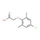 (4-Chloro-2,6-dimethyl-phenoxy)-acetic acid (CAS 39944-18-8) - chemical structure image