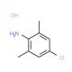 4-Chloro-2,6-dimethylaniline hydrochloride (CAS 5769-32-4) - chemical structure image