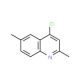 4-Chloro-2,6-dimethylquinoline (CAS 6270-08-2) - chemical structure image