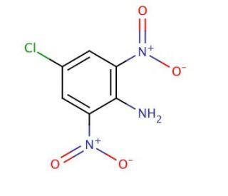 4-Chloro-2,6-dinitroaniline (CAS 5388-62-5) - chemical structure image