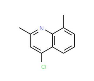 4-Chloro-2,8-dimethylquinoline (CAS 32314-39-9) - chemical structure image