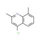 4-Chloro-2,8-dimethylquinoline (CAS 32314-39-9) - chemical structure image