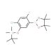 4-Chloro-2-fluoro-5-(TBDMSO)phenylboronic acid, pinacol ester (CAS 1150561-59-3) - chemical structure image