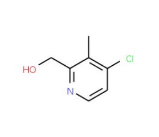4-Chloro-2-(hydroxymethyl)-3-methylpyridine (CAS 59886-85-0) - chemical structure image