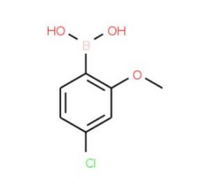 4-Chloro-2-methoxyphenylboronic acid (CAS 762287-57-0) - chemical structure image