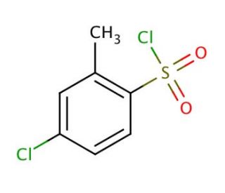 4-chloro-2-methylbenzenesulfonyl chloride (CAS 56157-92-7) - chemical structure image