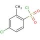 4-chloro-2-methylbenzenesulfonyl chloride (CAS 56157-92-7) - chemical structure image